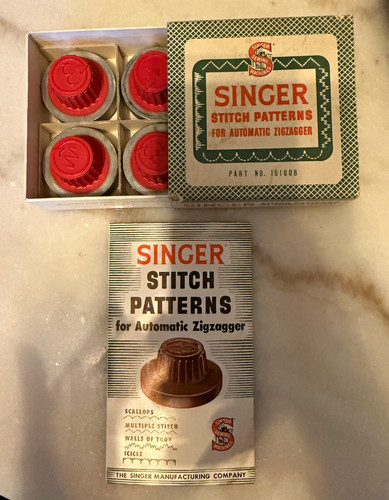Singer stitch pattern cams - singer,