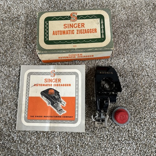Vtg singer automatic zigzagger - singer,